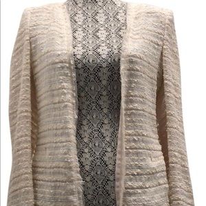 Zara light pink open blazer